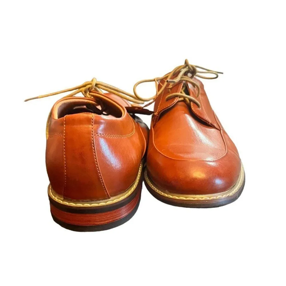 Bruno Marc New York Prime 1 Lace Up Brown Leather Lined Men's Oxford‎ Shoe